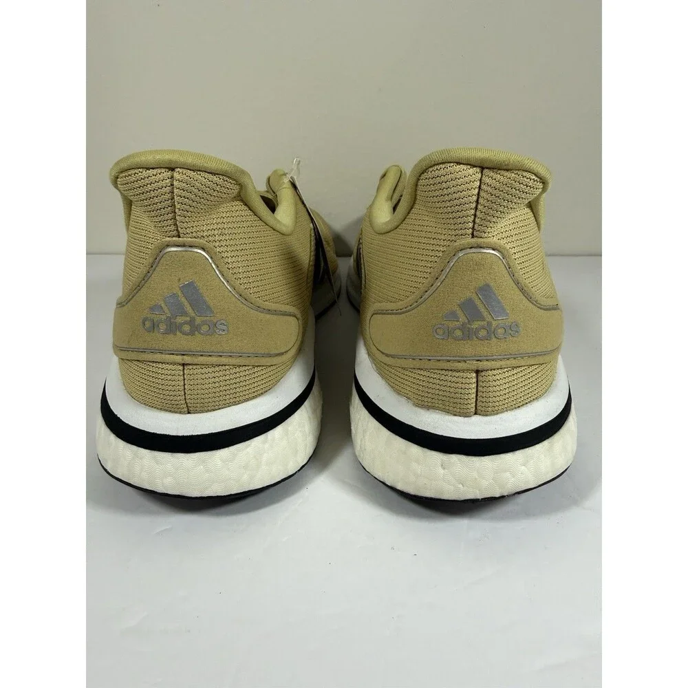 Size 16-Men’s adidas Supernova Running Shoes Gold White Running Shoes FX7414 NEW
